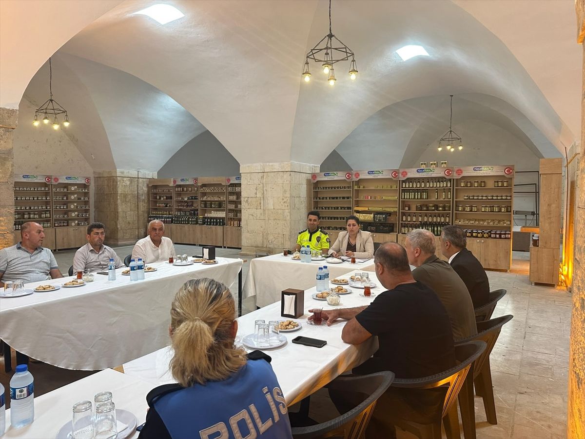 Belen ilçesinde muhtarlarla huzur toplantısı yapıldı