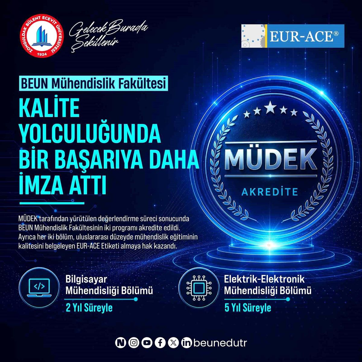 Zonguldak Bülent Ecevit Üniversitesi Mühendislik Fakültesi logosu