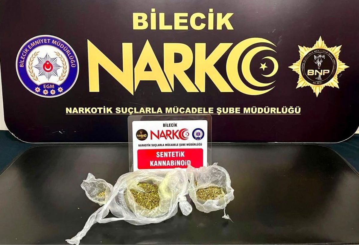 Bilecik'te uyuşturucu operasyonu: 2 şüpheli yakalandı
