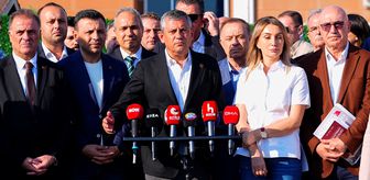 CHP Grup Başkanı Özgür Özel, Silivri'de konuştu