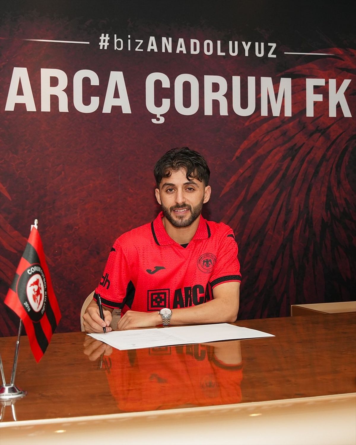 Çorum FK, Iraklı futbolcu Hasan Abdulkareem'i kadrosuna kattı