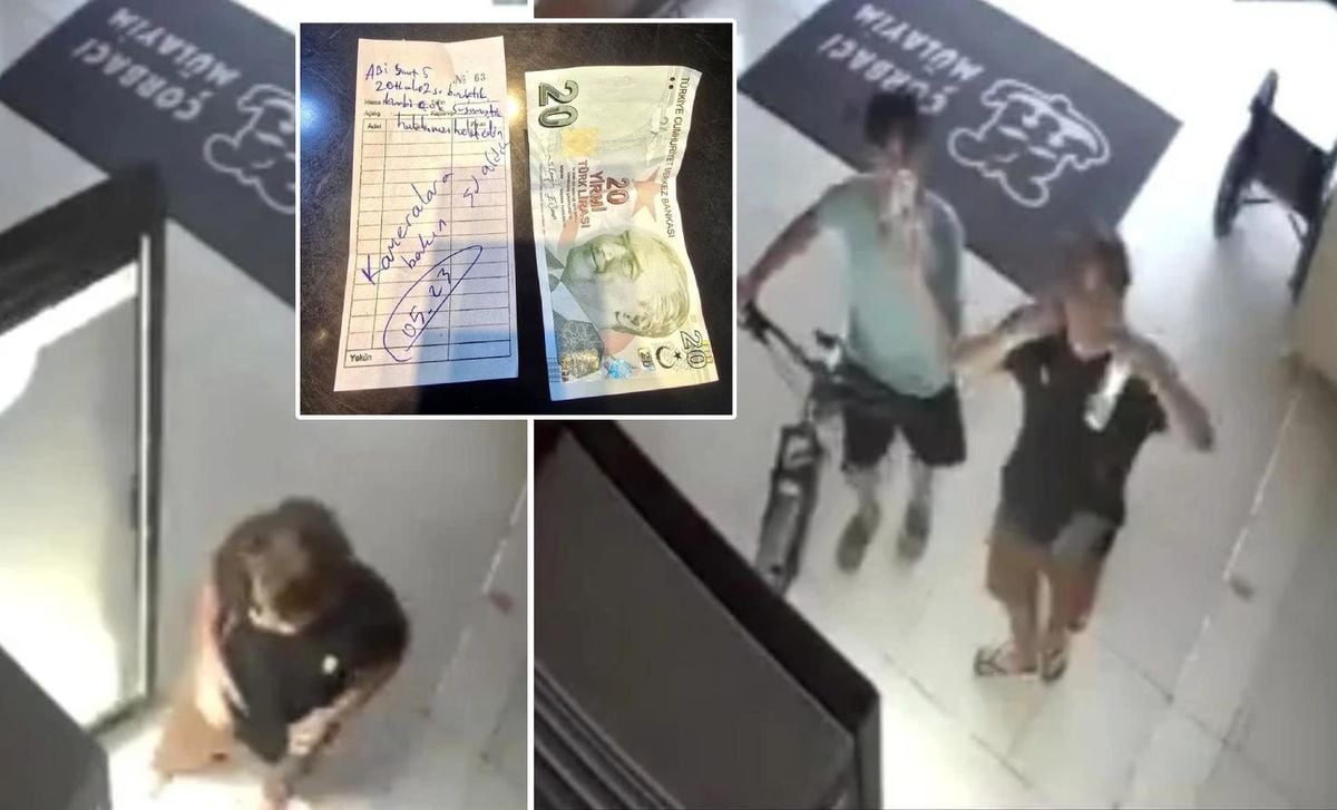 Çocukların davranışı takdir topladı: Görevliyi göremeyince...