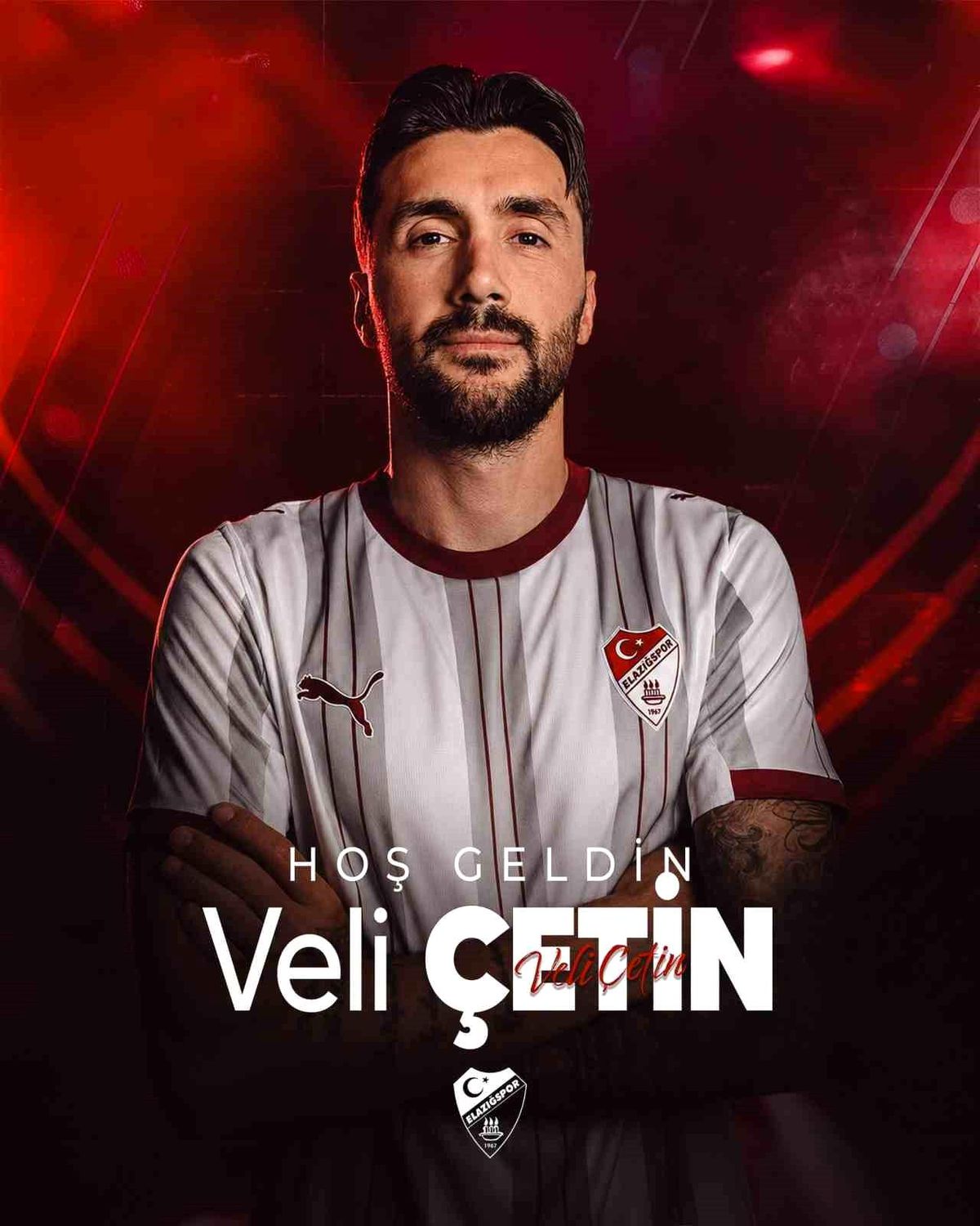 Elazığspor, Veli Çetin'i açıkladı