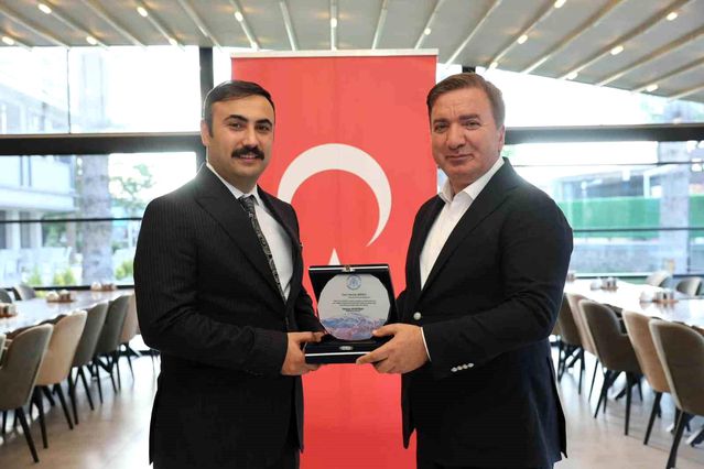 Erzincan Cumhuriyet Başsavcısı Değerli için veda programı düzenlendi