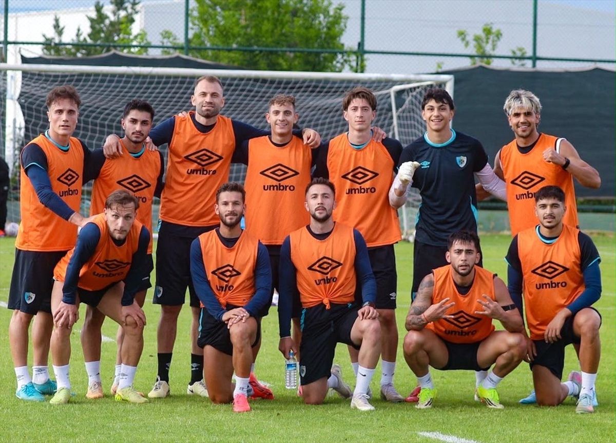 Erzurumspor FK'de yeni sezon hazırlıkları sürüyor