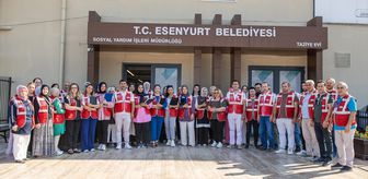 Esenyurt Belediyesinden sosyal destek kapsamında hanelere ziyaret