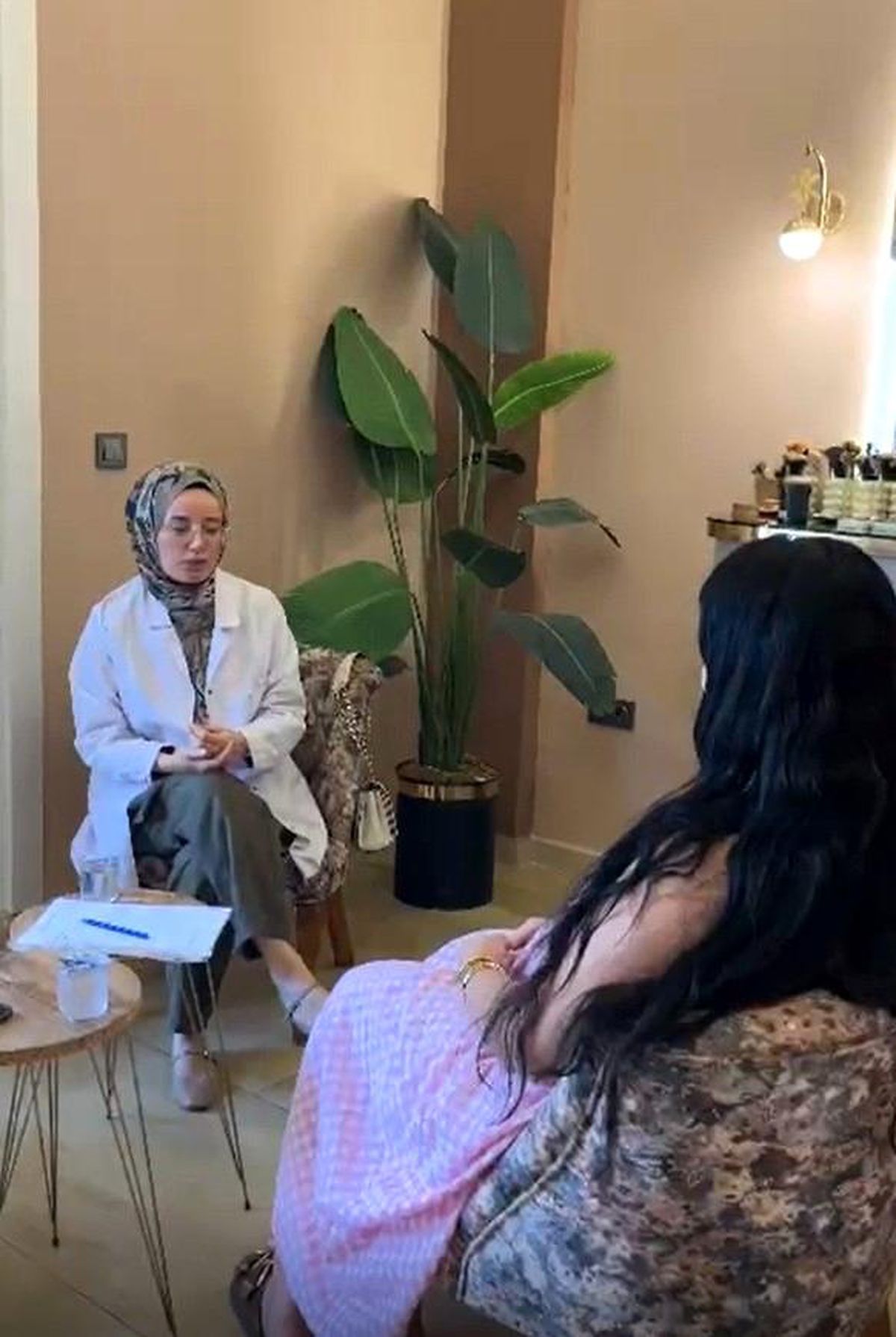 İskenderun İlçe Sağlık Müdürlüğü'nden anne adayına iş yerinde danışmanlık hizmeti