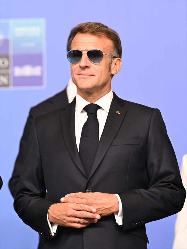 Macron's Sunglasses