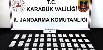 Karabük'teki uyuşturucu ve sahte alkol operasyonlarında 3 şüpheli yakalandı