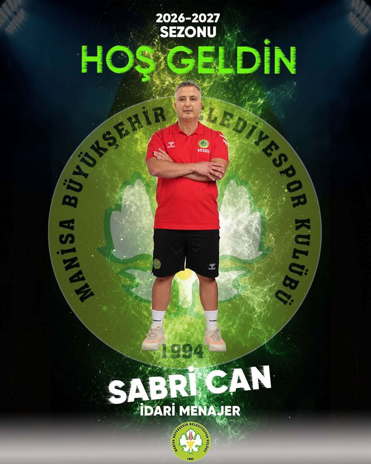Manisa Büyükşehir Belediyespor idari menajeri Sabri Can