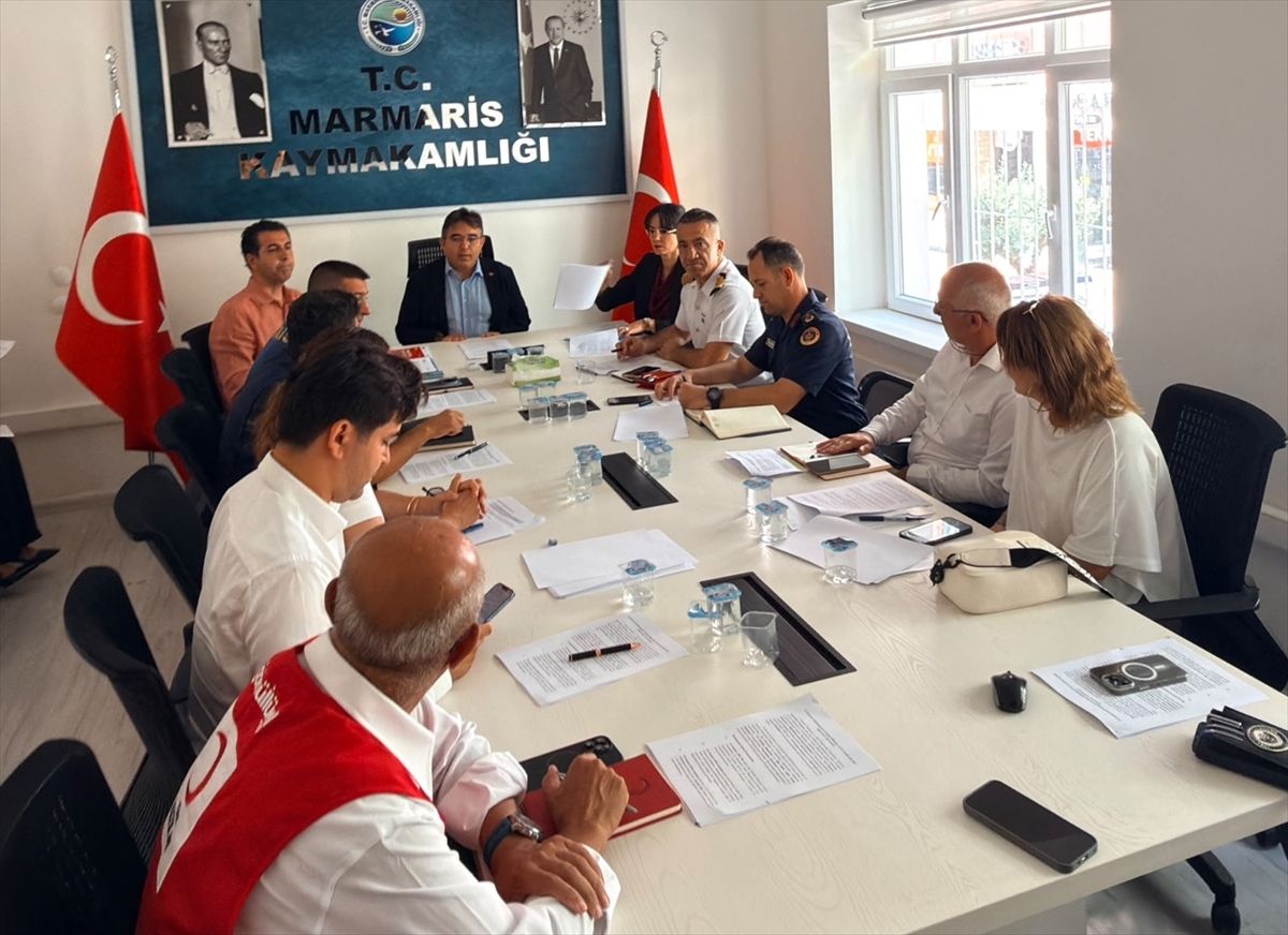Marmaris'te 15 Temmuz Demokrasi ve Milli Birlik Günü hazırlık toplantısı yapıldı
