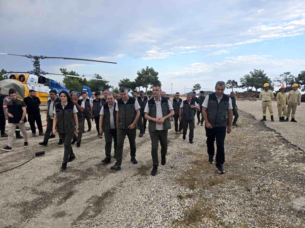 Mersin'de orman yangınlarına karşı teyakkuz vurgusu