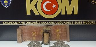 Mersin'de uyuşturucu ve tarihi eser operasyonunda 4 şüpheli tutuklandı