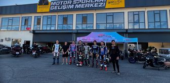 Milli motosikletçiler Kocaeli'de açılan pisti deneyimledi