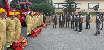 Orman Genel Müdür Yardımcısı Kenan Akduman Mersin'de incelemelerde bulundu
