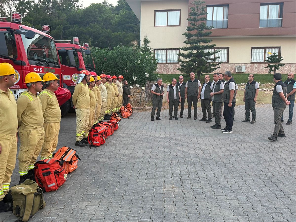 Orman Genel Müdür Yardımcısı Kenan Akduman Mersin'de incelemelerde bulundu