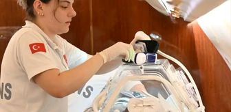 Şırnak'ta 4 aylık bebek uçak ambulansla İstanbul'a sevk edildi