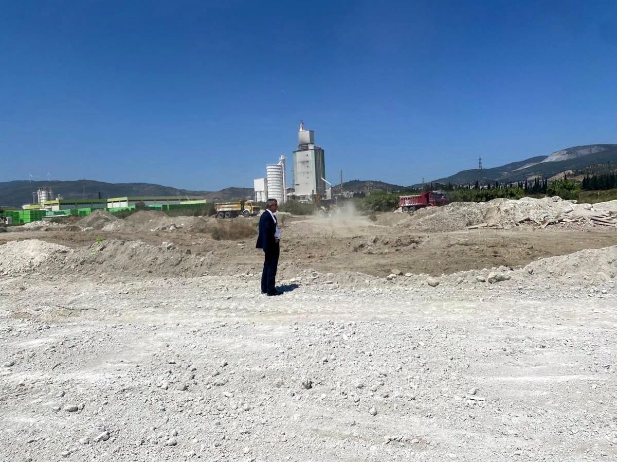 Söke'de 40 derslikli meslek lisesinin yapımı sürüyor