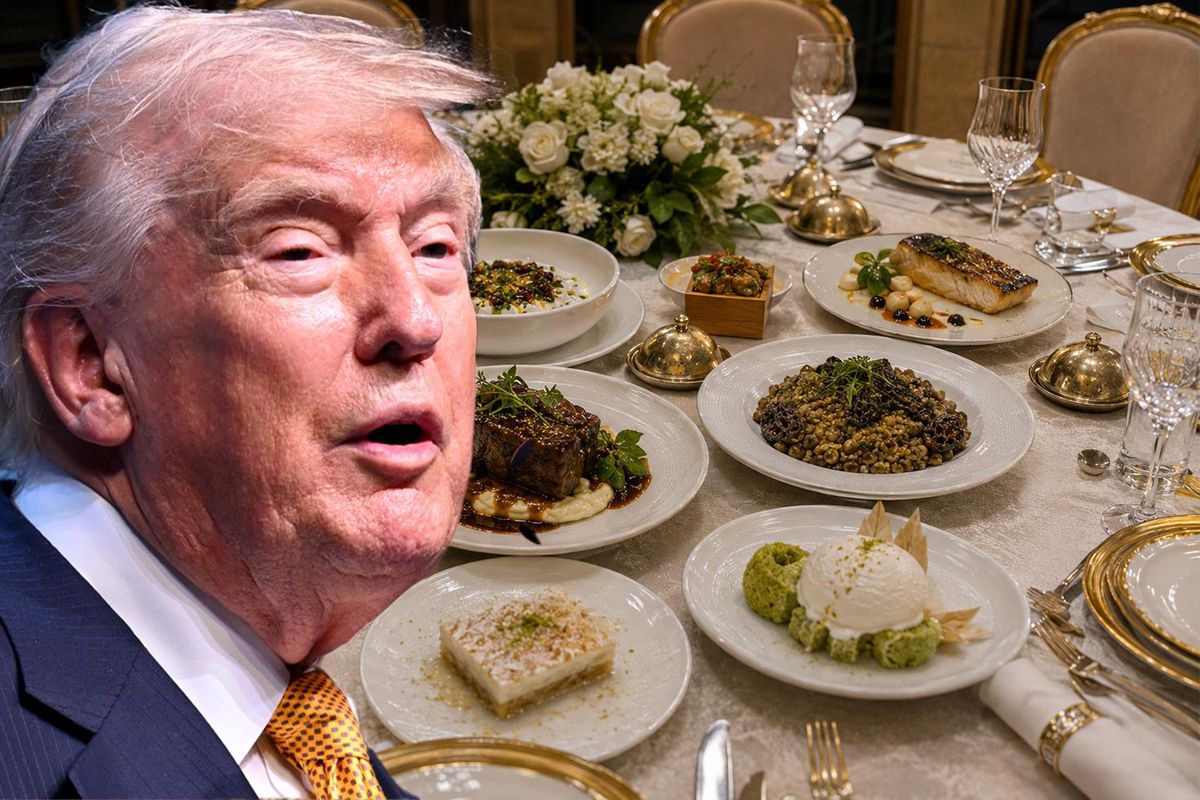 Tadı damağında kaldı, Trump Beyaz Saray için tarif istedi