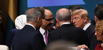Trump doğrudan Erdoğan'ın yanına gitti! İşte 4'lü mini zirvede konuşulanlar