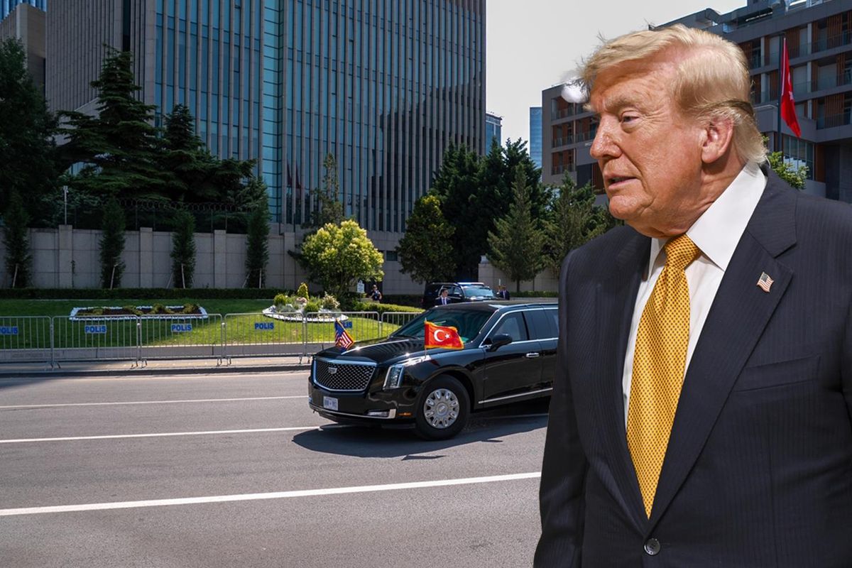 Trump'ın kaldığı otelin sırrı! Gizli tünel var, bakın nereye çıkıyor