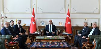 Vakıflar Genel Müdürlüğü 1. Bölge Müdürü Güner'den Vali Soytürk'e ziyaret