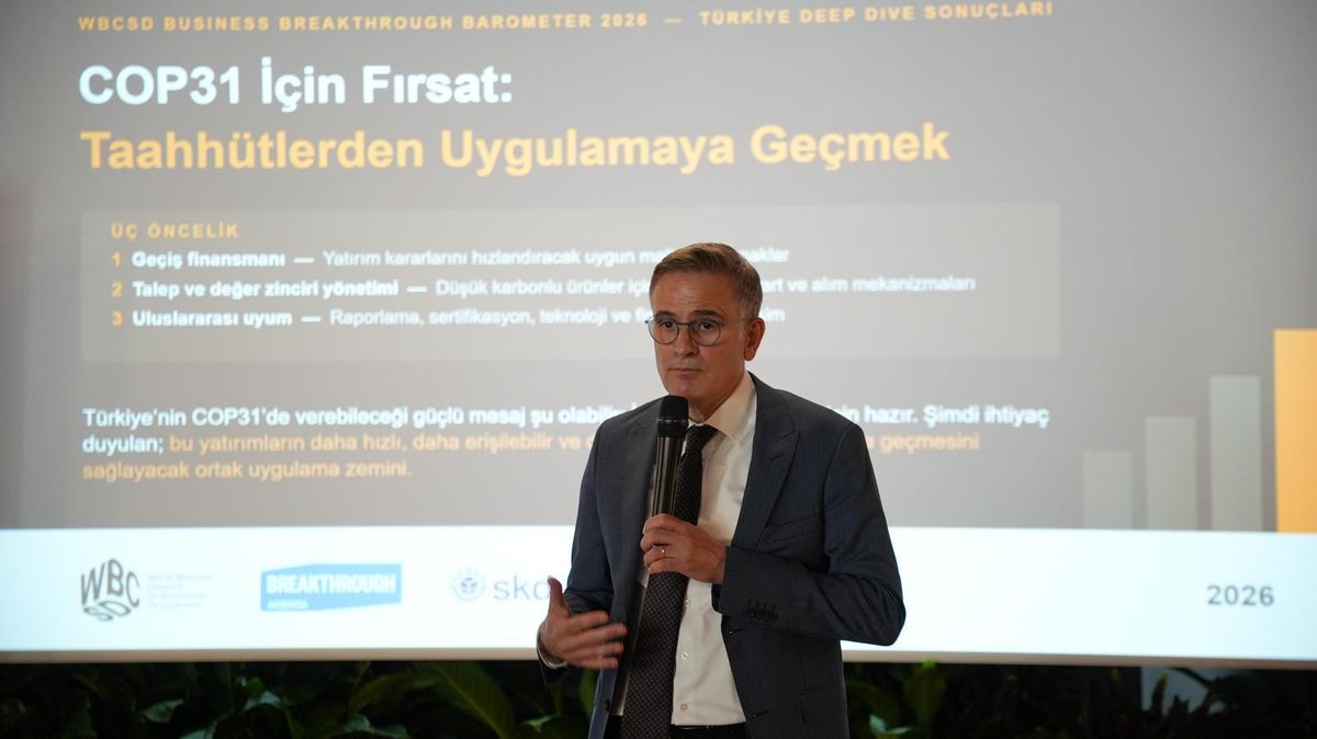 Sürdürülebilirlik yatırımları yapan iş dünyası temsilcileri
