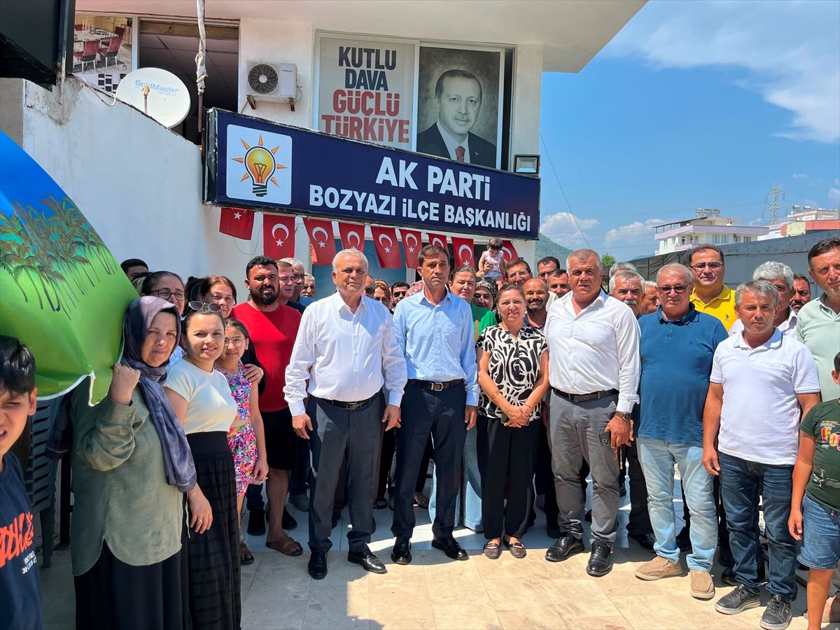 AK Parti Mersin Milletvekili Hasan Ufuk Çakır'dan Bozyazı'ya ziyaret