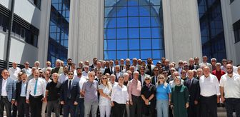 AK Parti Sivas Milletvekili Aksu, hastane inşaatında incelemelerde bulundu