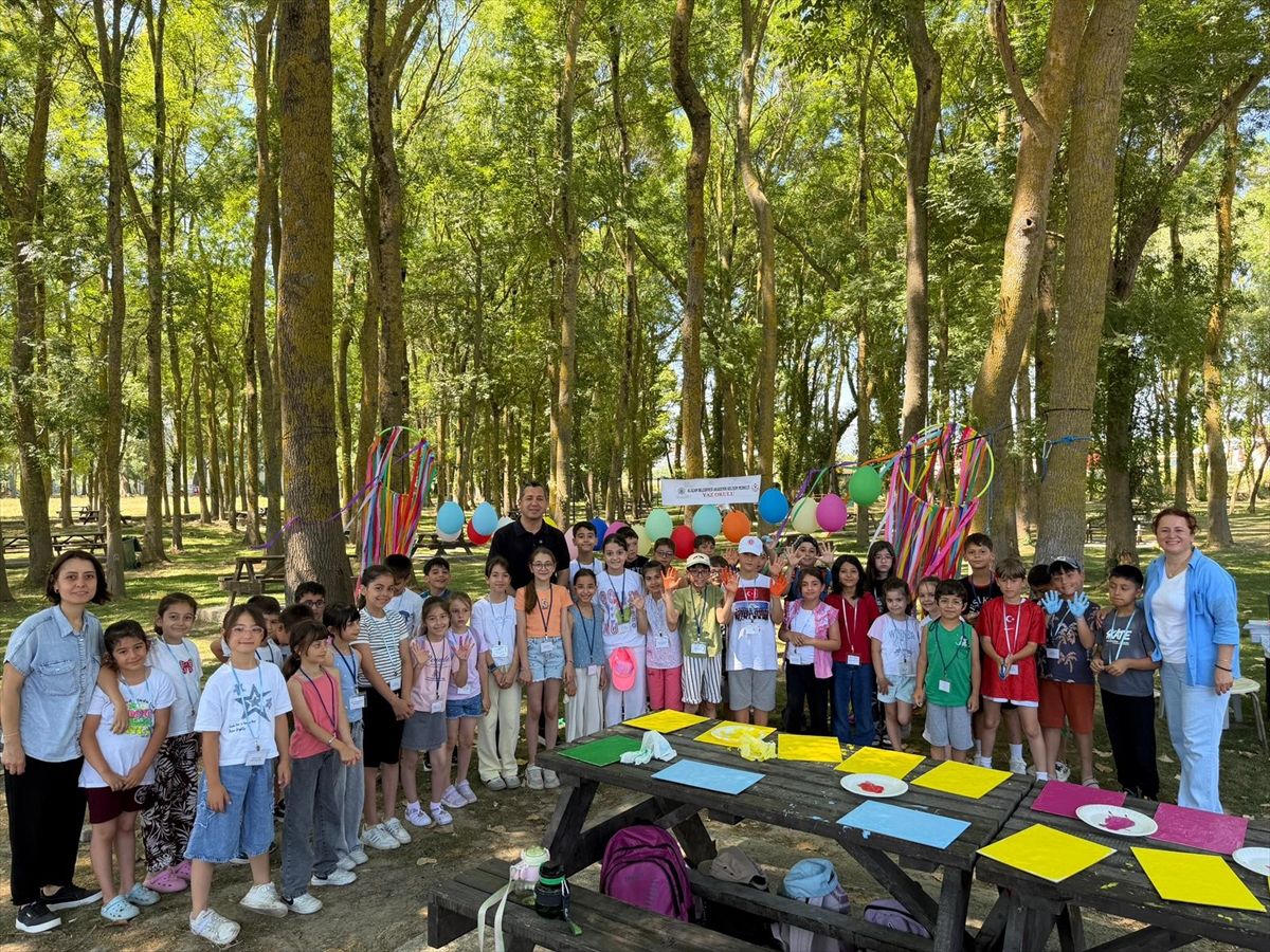 Alaçam'da açılan yaz kurslarında 220 öğrenci eğitim alıyor