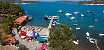 Ayvalık ilçesindeki 17 plaj mavi bayrak aldı