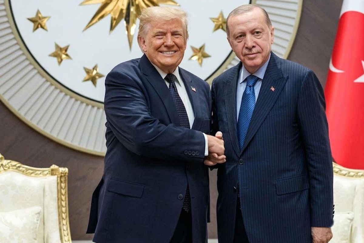 Beyaz Saray'dan Trump ve Erdoğan paylaşımı