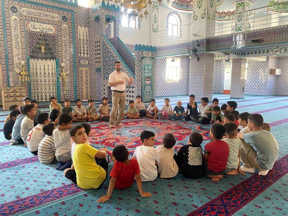 Çermik'te yaz Kur'an kursları başladı