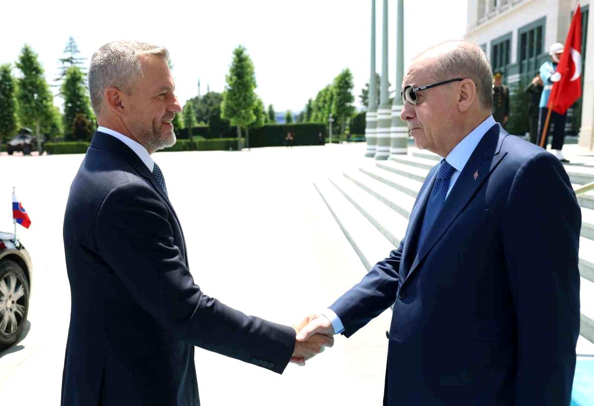 Erdoğan'dan Slovak mevkidaşına zirve görüşmesi