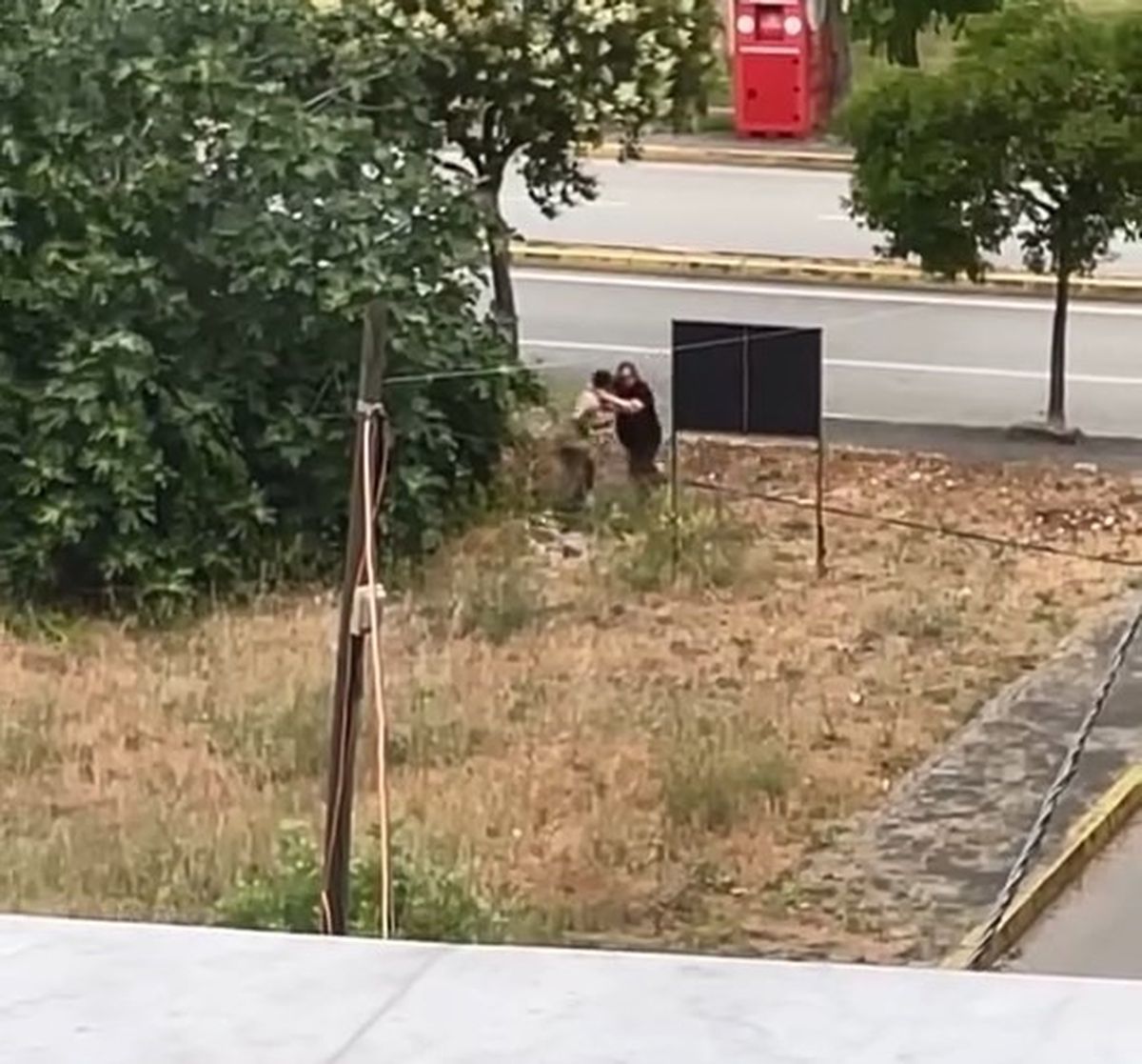 Gölcük'te dayısını pala ile öldüren zanlı polis tarafından vuruldu.