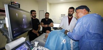 GAÜN'de karaciğere yayılan tümör ameliyatsız tedavi edildi