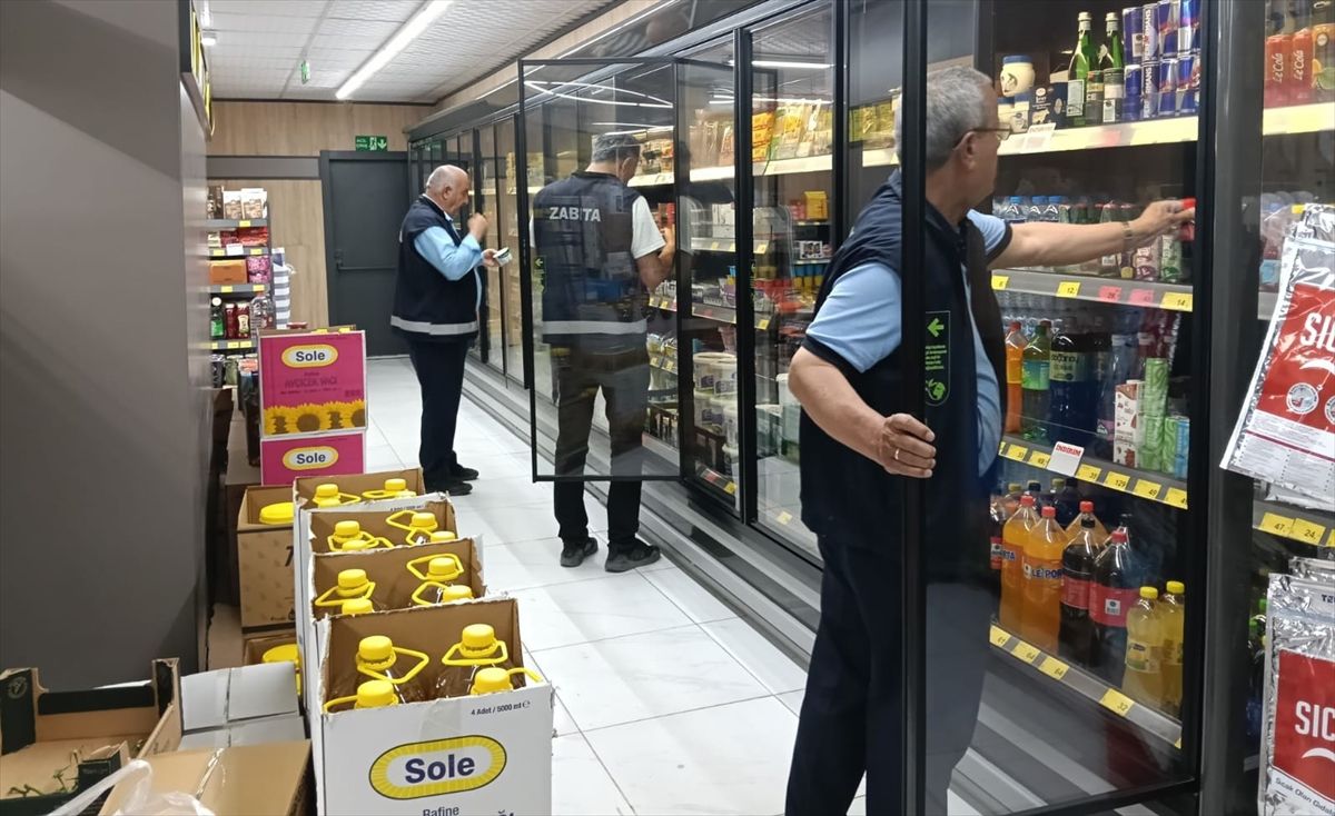 Hakkari'de marketlerde denetim yapıldı