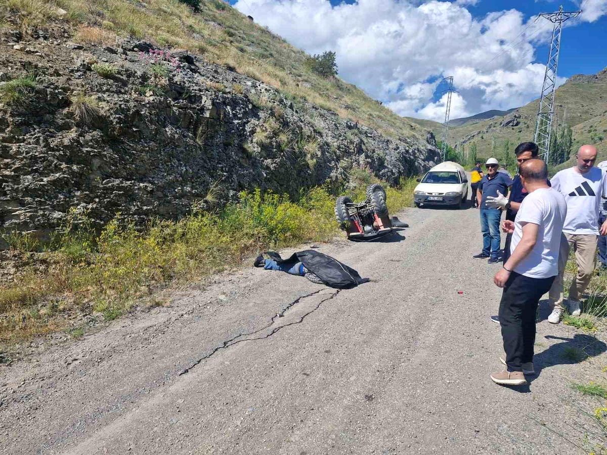 İspir'de kahreden kaza: ATV'den düşen şahıs hayatını kaybetti