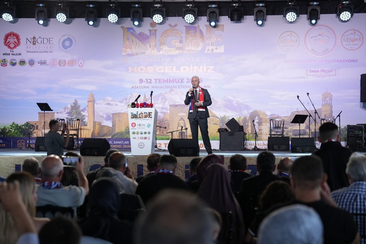 Niğde Tanıtım Günleri Atatürk Havalimanı'nda Açıldı