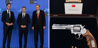 Macaristan Başbakanı Magyar'dan Cumhurbaşkanı Erdoğan'ın silah hediyesine dikkat çeken yorum