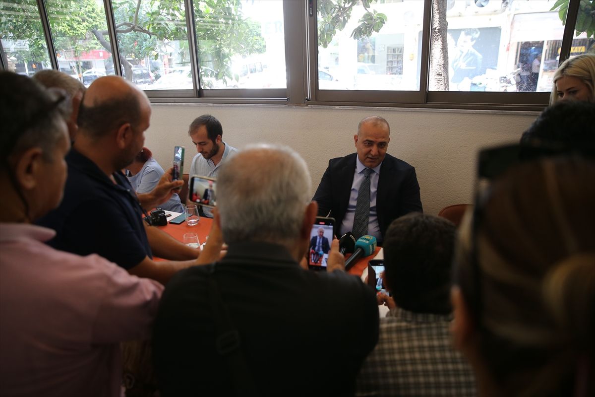 MHP Adana İl Başkanı Hakan Yıldırım basın mensuplarıyla buluştu