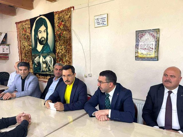 Milletvekili Çalkın Akyaka’da muhtarlar ve vatandaşlarla buluştu