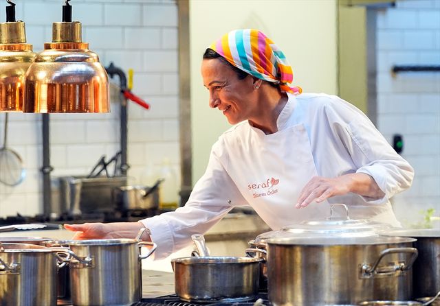 NATO Summit's Only Female Chef Sinem Özler
