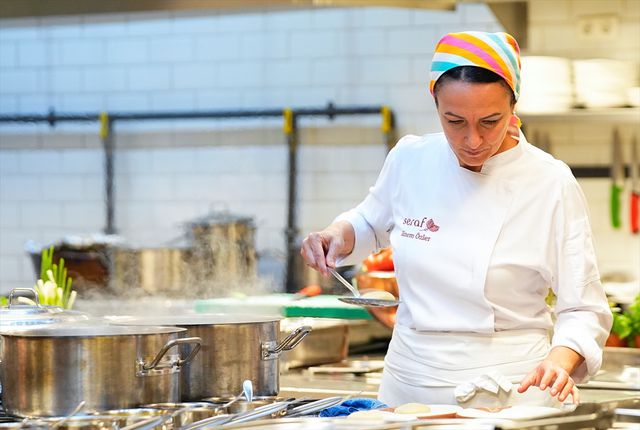 NATO Summit's Only Female Chef Sinem Özler