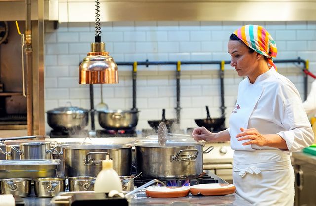 NATO Summit's Only Female Chef Sinem Özler