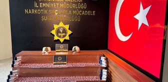 Şanlıurfa'da yolcu otobüsünde 2 bin 716 sentetik ecza hap ele geçirildi