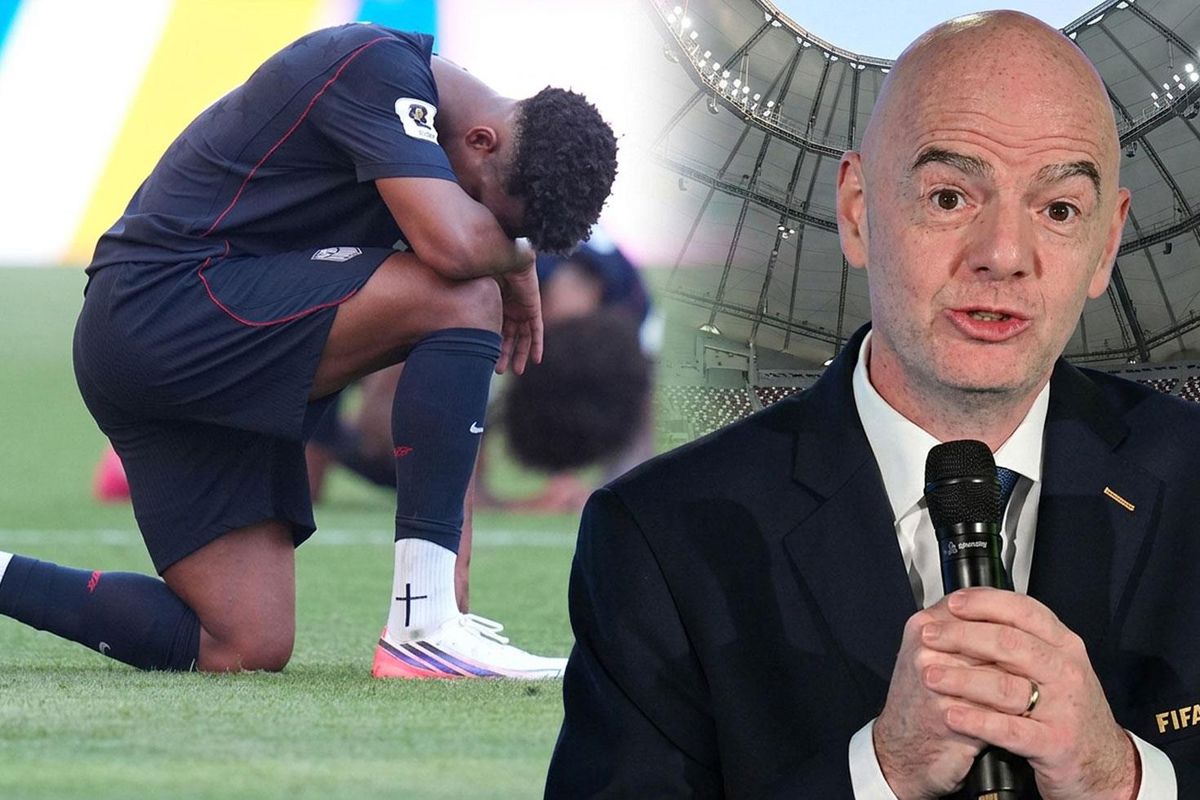 FIFA Başkanı Gianni Infantino ve Avrupa Parlamentosu binası