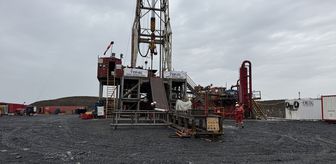 Trakya Havzası Doğalgaz Şirketi'nin Tekirdağ'da doğal gaz sondajı sürüyor