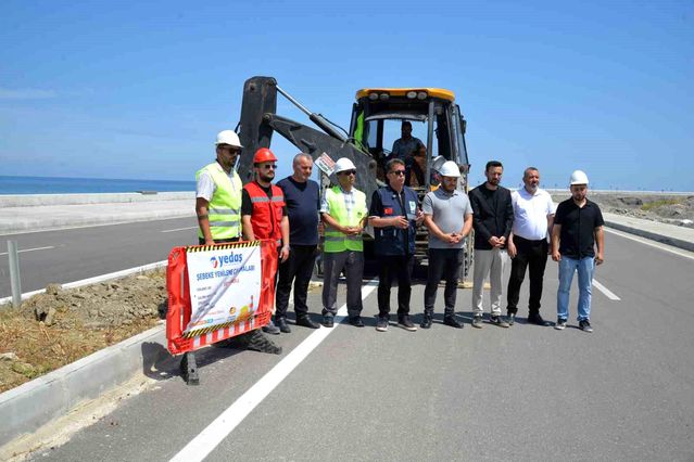 Türkeli Çevre Yolu Aydınlatma Projesi başladı