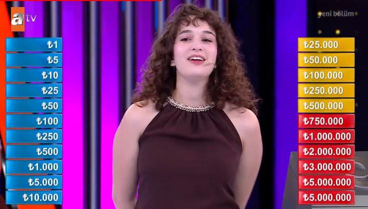 Var Mısın Yok Musun yarışmacısı Dilek'in kazandığı para ödülü.
